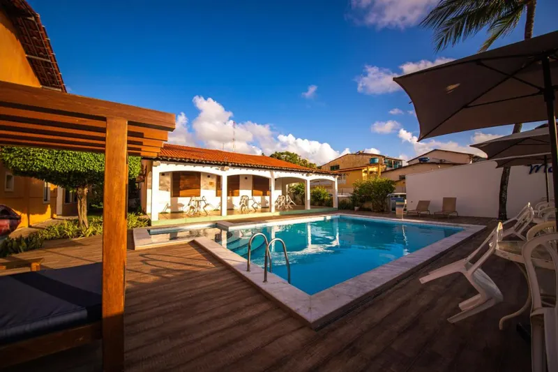 Piscina da pousada