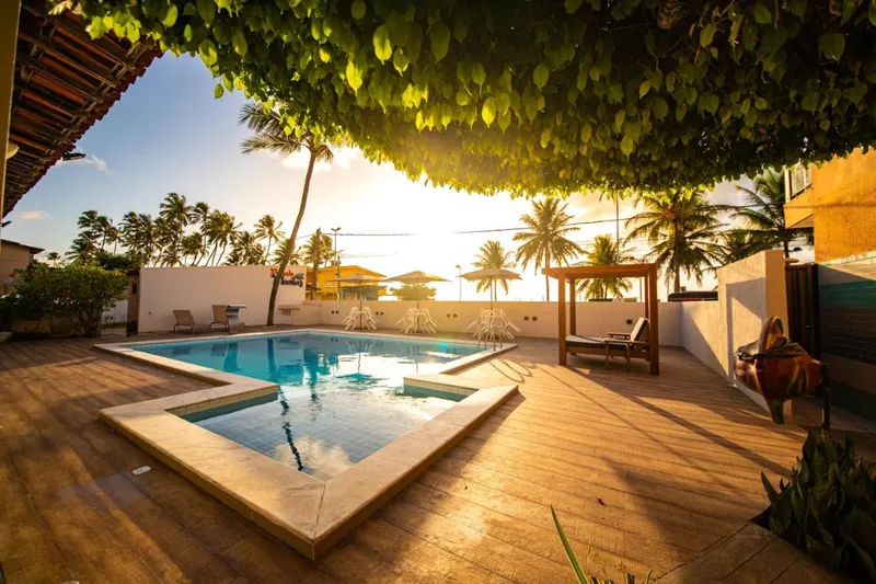 Piscina da pousada