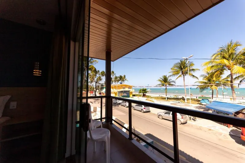 Vista da pousada