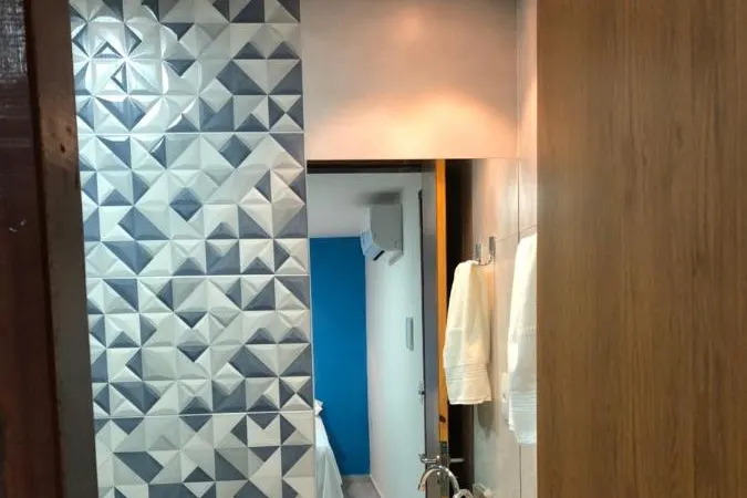 Banheiro da pousada