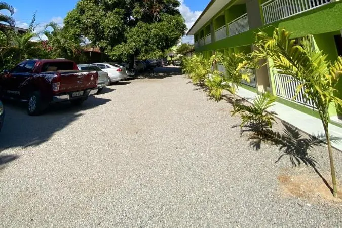 Fachada da pousada