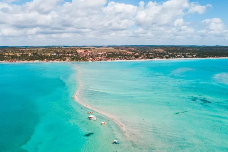 Vista da pousada