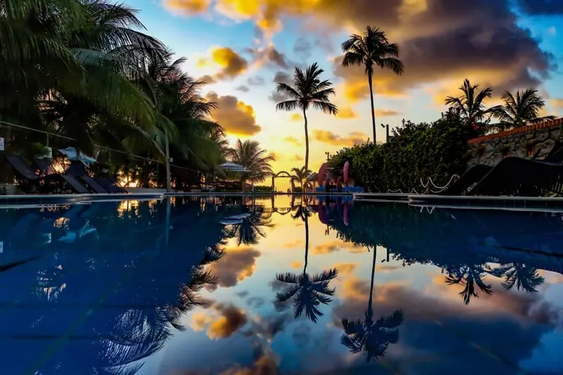 Piscina da pousada