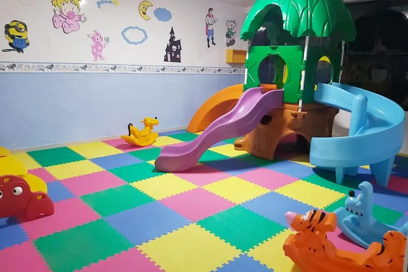 Espaço para crianças da pousada