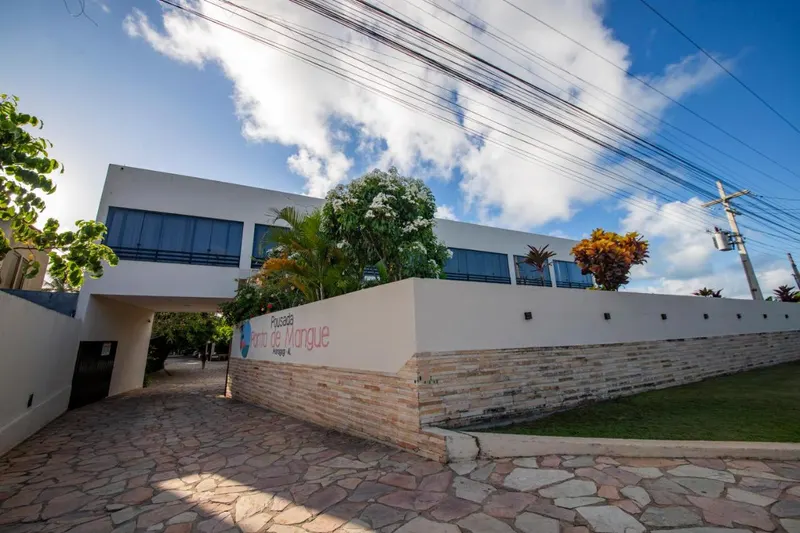 Fachada da pousada