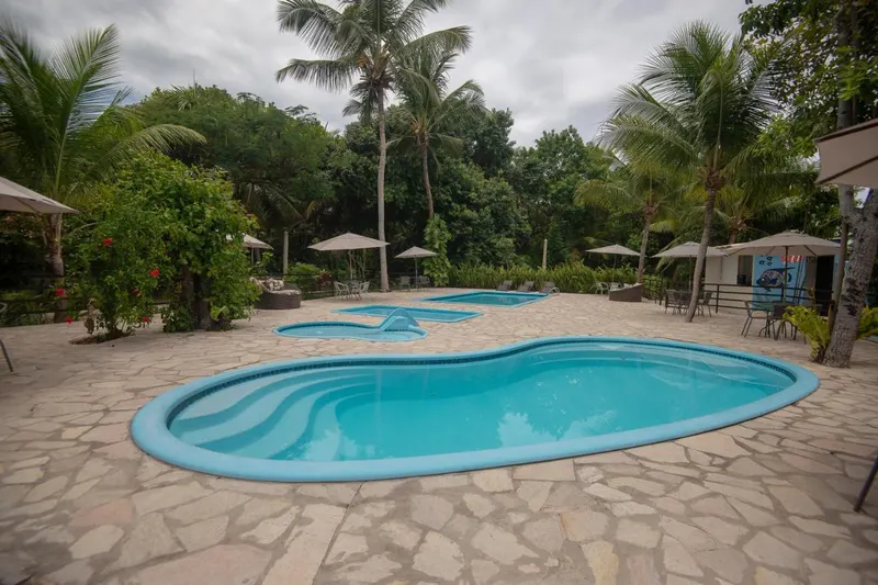 Piscina da pousada