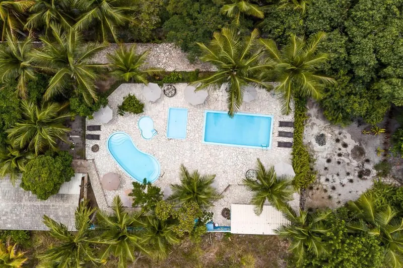 Piscina da pousada