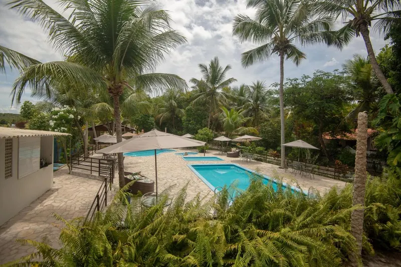 Piscina da pousada