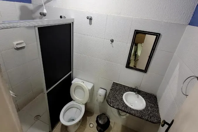 Banheiro da pousada