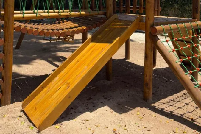 Espaço para crianças da pousada