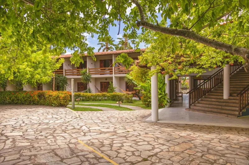Fachada da pousada