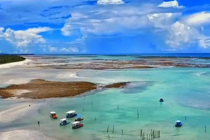 Vista da pousada