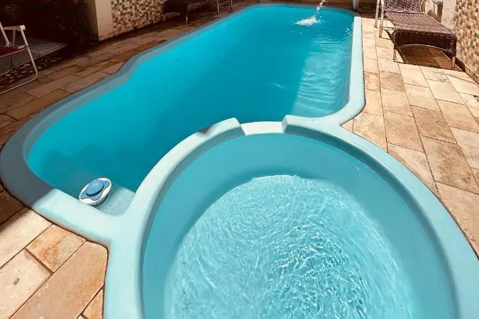 Piscina da pousada