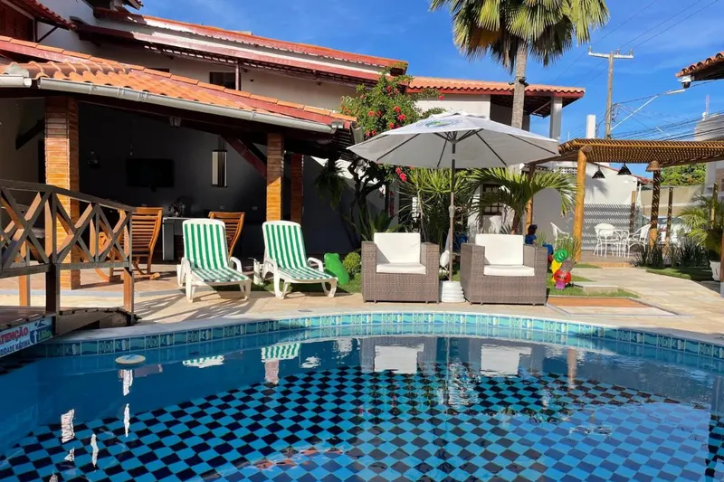 Piscina de Pousada Sete Mares