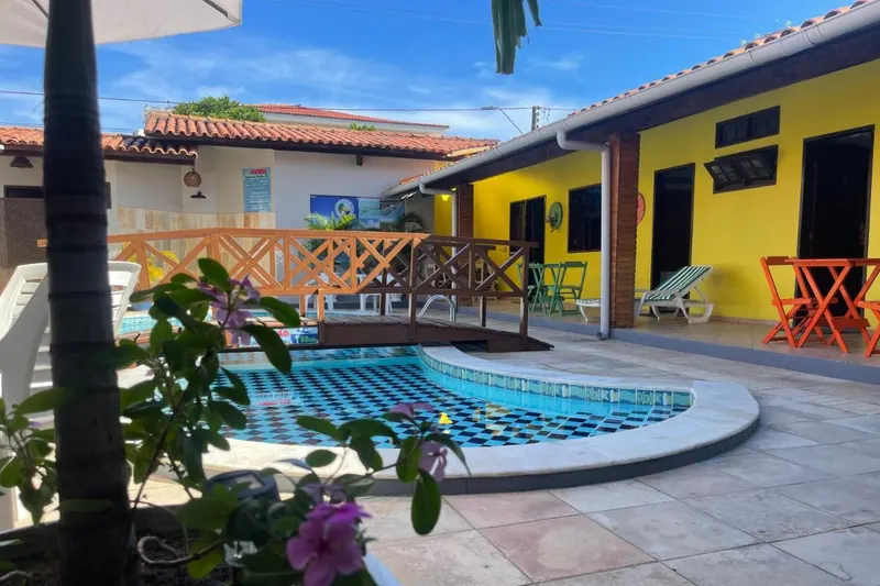 Piscina da pousada