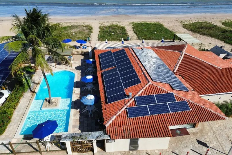Vista de Pousada Shalom Beach