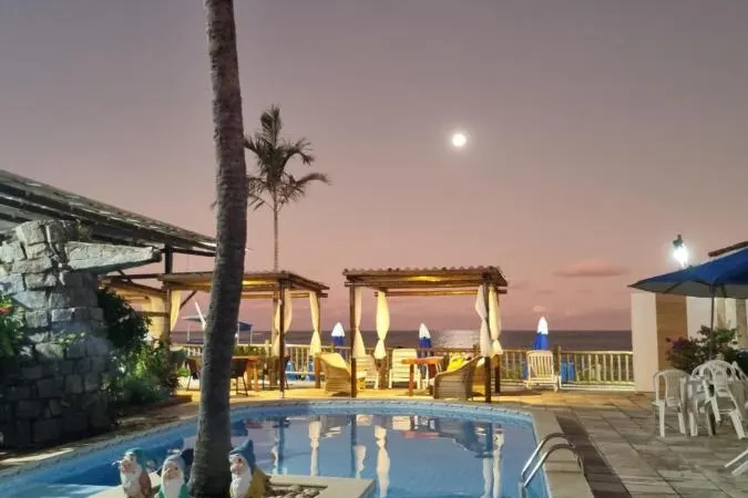 Piscina da pousada