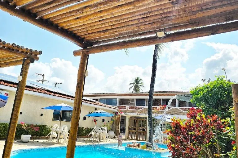 Piscina da pousada