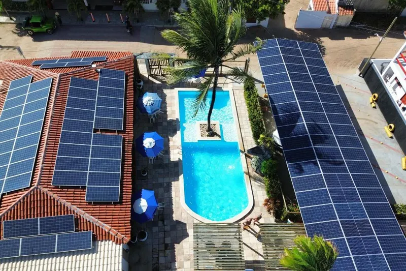Piscina da pousada