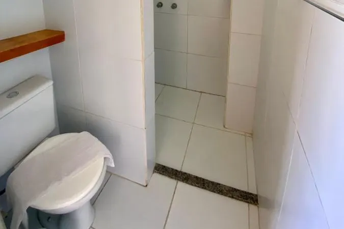 Banheiro da pousada