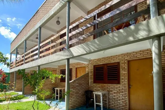 Fachada da pousada