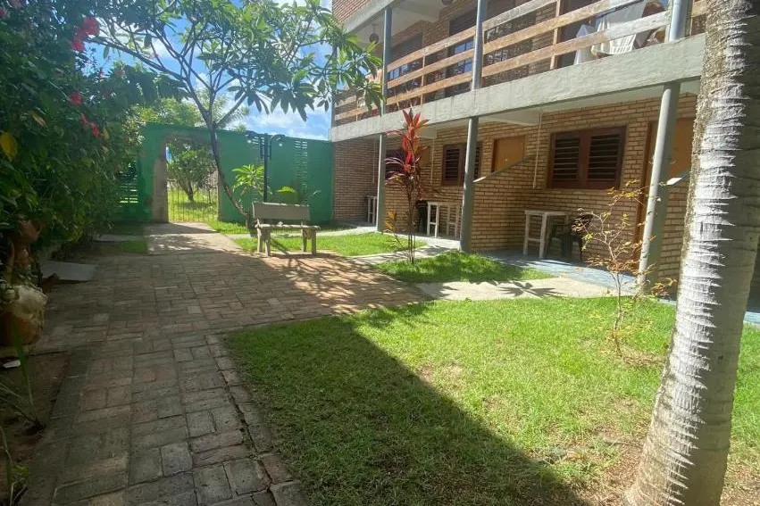 Fachada da pousada