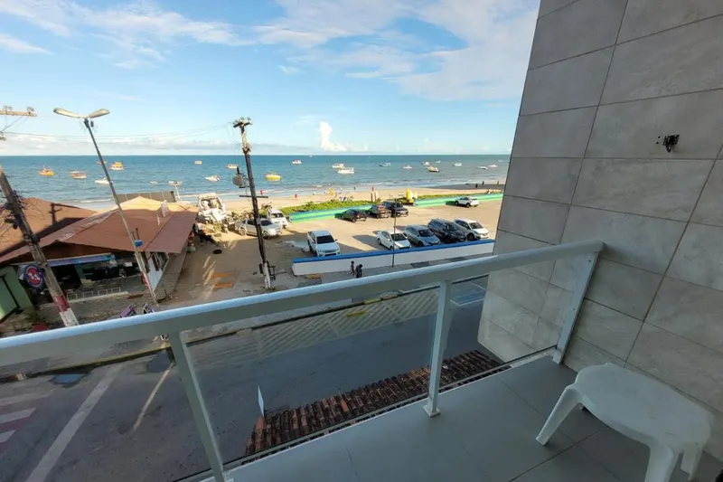 Vista da pousada