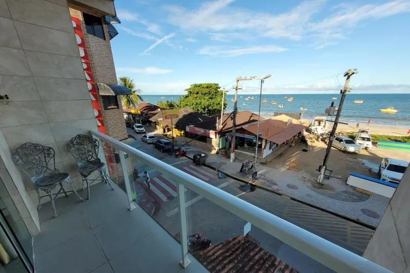 Vista da pousada