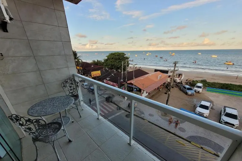 Vista da pousada