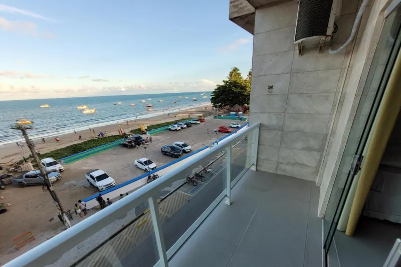 Vista da pousada