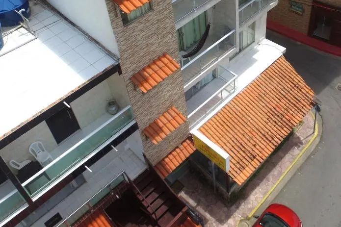 Vista da pousada