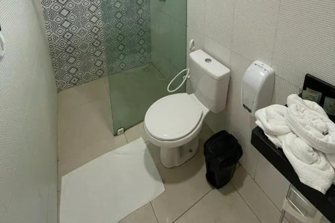 Banheiro da pousada