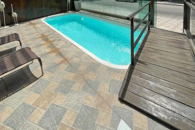 Piscina da pousada
