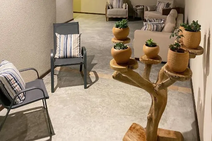 Área comum da pousada