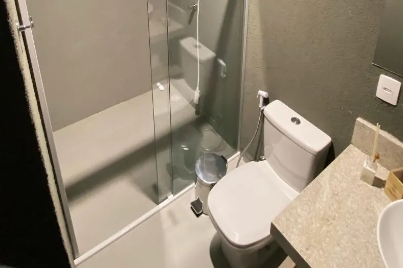 Banheiro da pousada