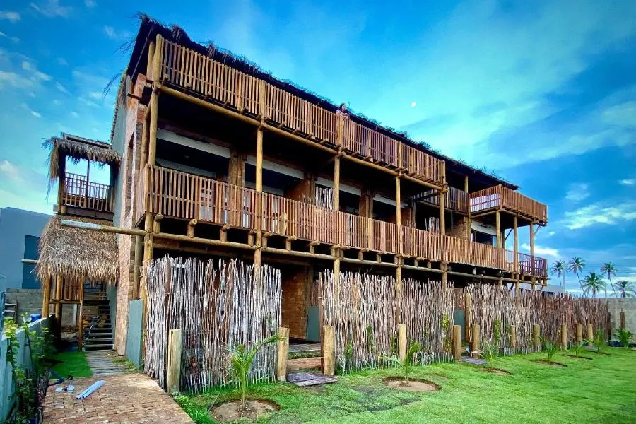 Fachada da pousada