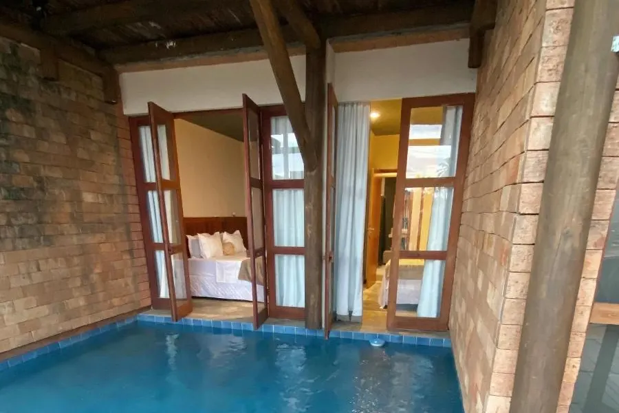 Piscina da pousada