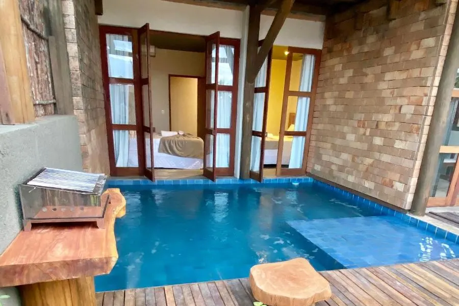 Piscina da pousada