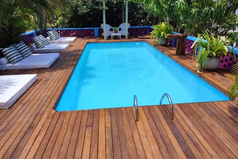 Piscina da pousada