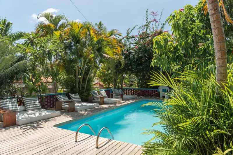 Piscina da pousada