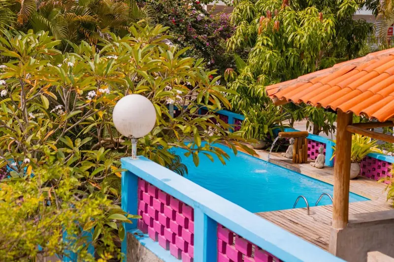 Piscina da pousada