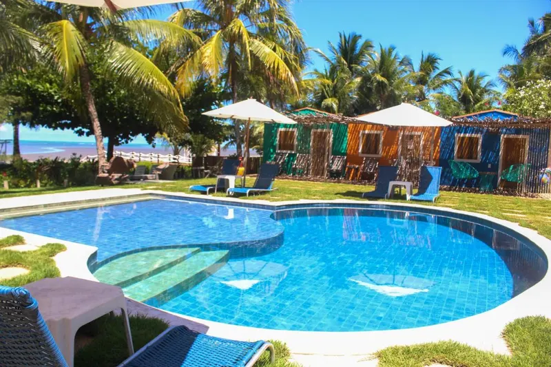 Piscina de Pousada Villa Bougainville Maragogi