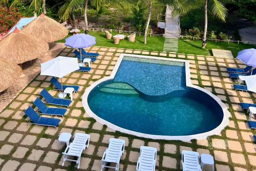 Piscina da pousada