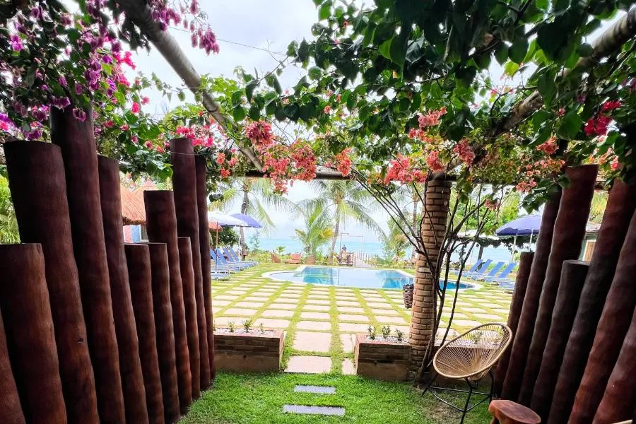 Piscina da pousada