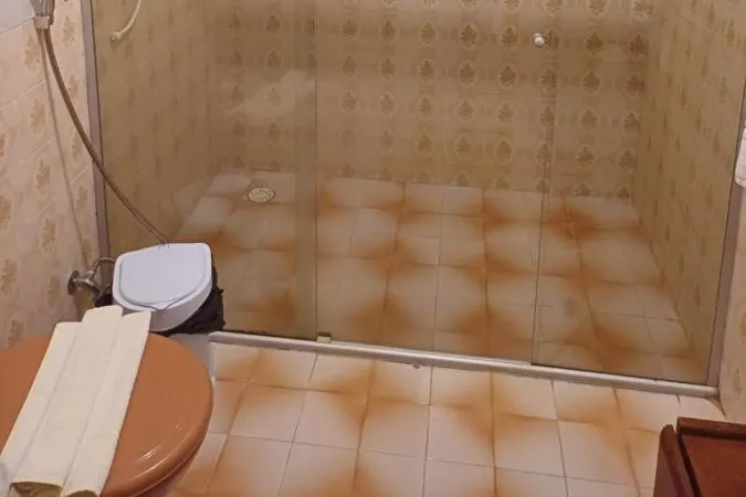 Banheiro da pousada