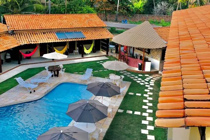 Piscina da pousada