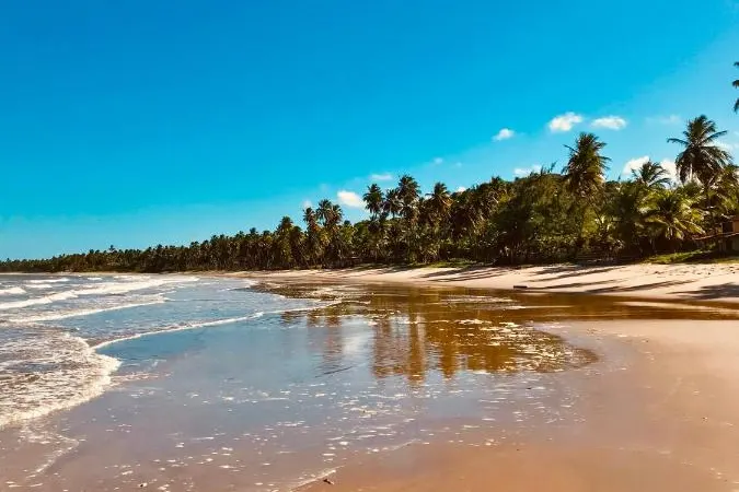 Vista da pousada