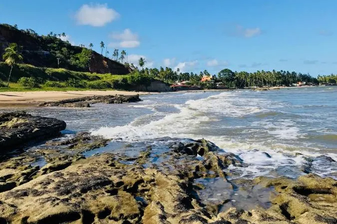 Vista da pousada