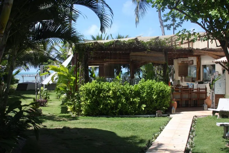 Fachada da pousada