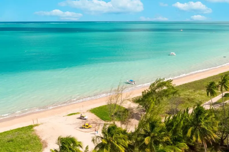 Vista do resort